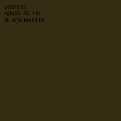 #352D13 - Black Marlin Color Image